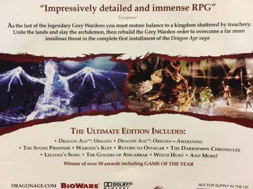 PS3 - Dragon Age  Origins Ultimate Edition
