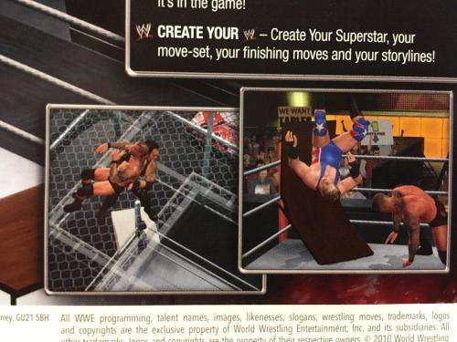 Wii - Smackdown Vs Raw 2011