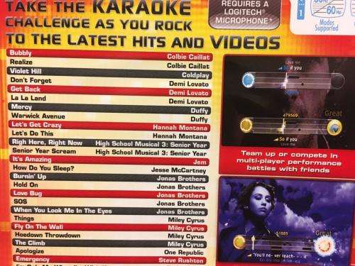 Wii - Disney Sing It Pop Hits