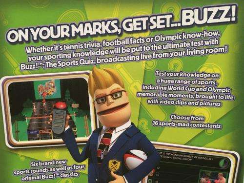PS2 - Buzz! - The Sports Quiz