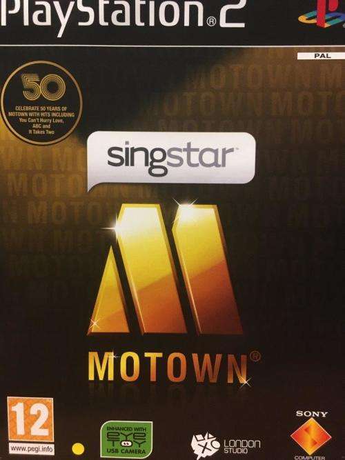 PS2 - Singstar Motown