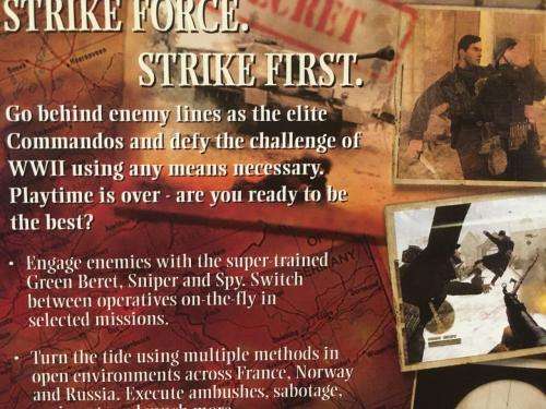 PS2 - Commandos Strike Force