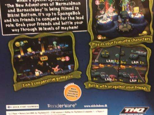 PS2 - Spongebob Squarepants Lights, Camera, Pants!