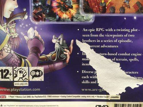 PS2 - ARC Twilight Of The Spirits