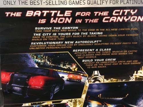PS2 - Need for Speed Carbon - Platinum