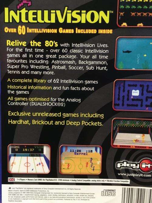 PS2 - Intellivision Lives - The History of Video Gaming