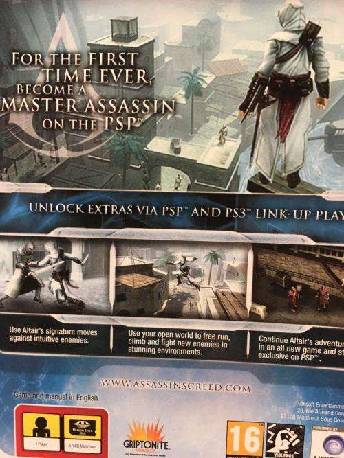 PSP - Assassin`s Creed Bloodlines Essentials
