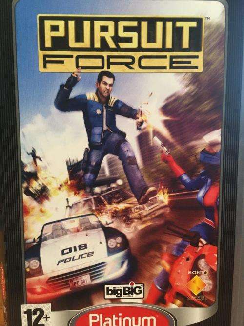 PSP - Pursuit Force - Platinum