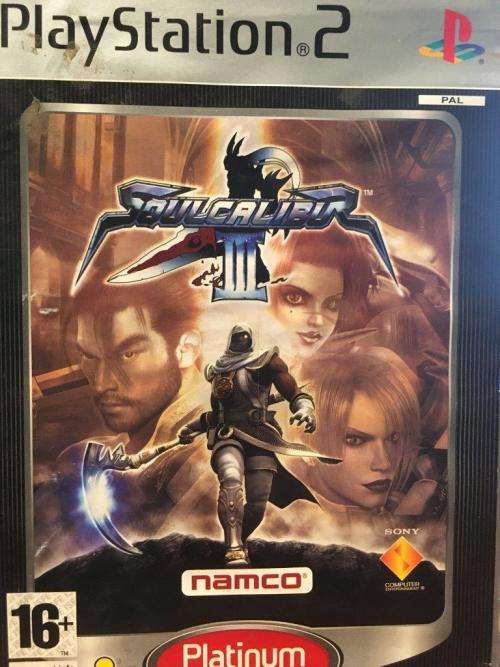 PS2 - Soulcalibur III - Platinum (see description)