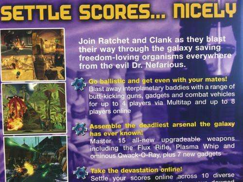 PS2 - Ratchet & Clank 3