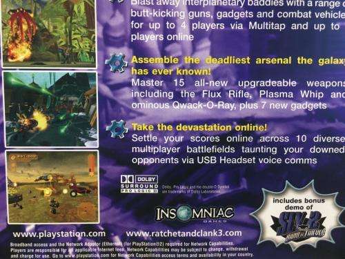 PS2 - Ratchet & Clank 3
