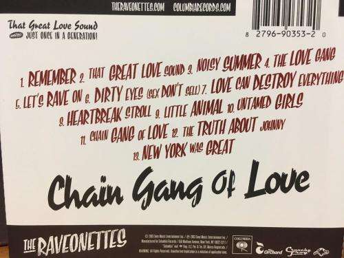 CD - The Raveonettes - Chain Gang of Love