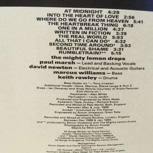 CD - The Mighty Lemon Drops - Laughter