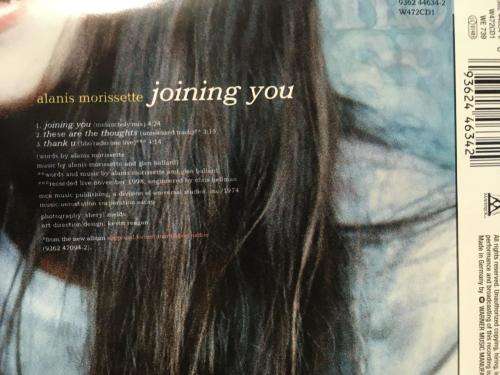 CD - Alanis Morissete - Joining You (Single)