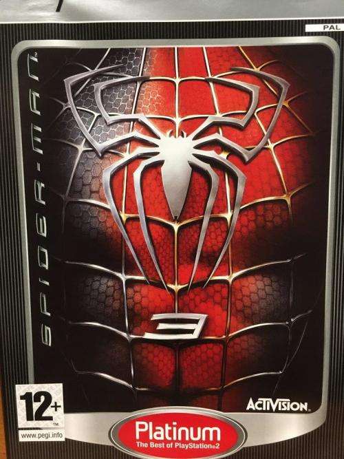 PS2 - Spider-Man 3 - Platinum