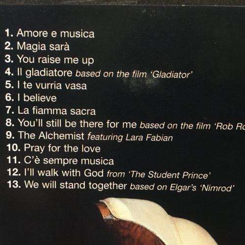 CD - Russell Watson - Amore Musica