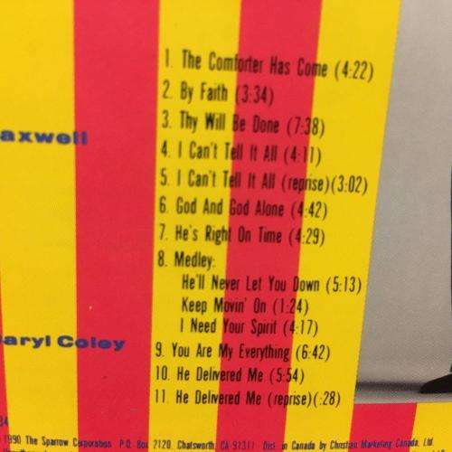 CD - Daryl Coley He's Right On Time Live From Los Angeles