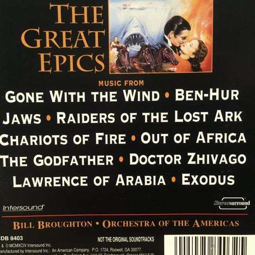 CD - The Great Epics