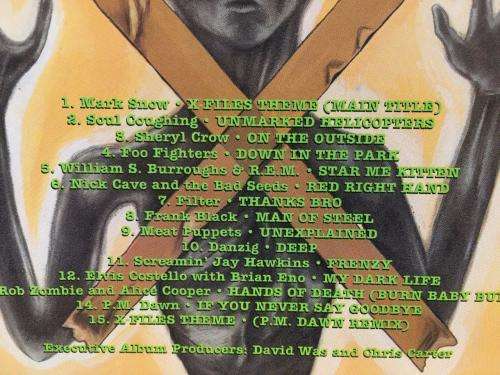 CD - The X Files - Songs In The Key of X