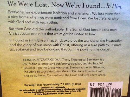 CD - Found In Him - Elyse M. Fitzpatrick read by Heather Anne Henderson
