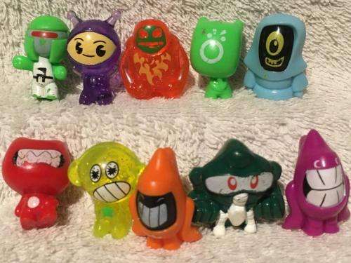 GoGo`s Crazy Bones x 10 Job lot 8