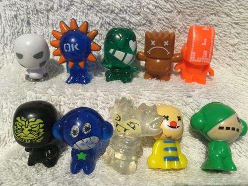GoGo`s Crazy Bones x 10 Job lot 14