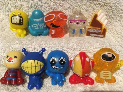 GoGo`s Crazy Bones x 10 Job lot 36