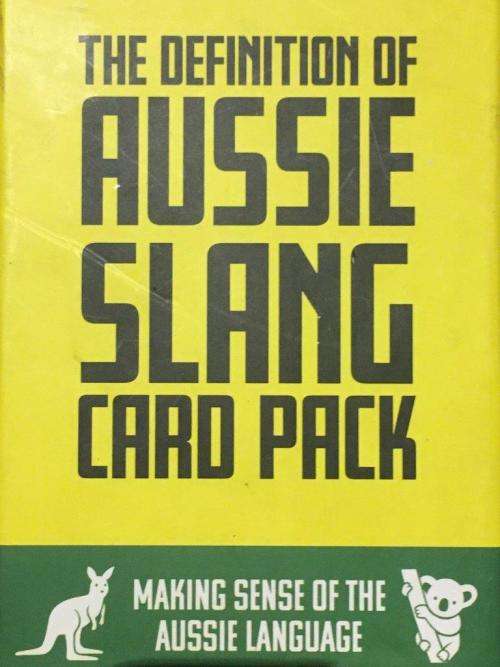 The Definition of Aussie Slang Card Pack