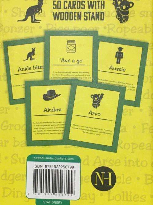 The Definition of Aussie Slang Card Pack