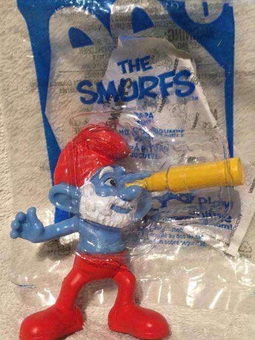 McDonalds - Papa - The Smurfs  2011 (Canadian McDonalds Release)