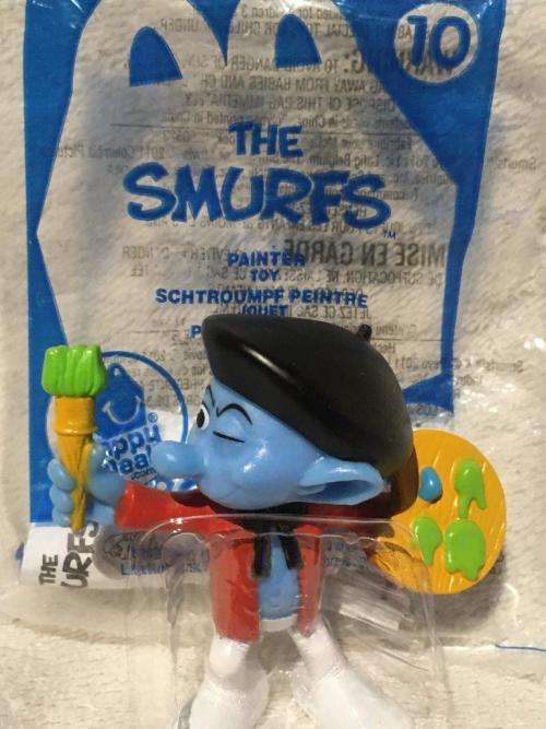 McDonalds - Painter - The Smurfs  2011 (Canadian McDonalds Release)