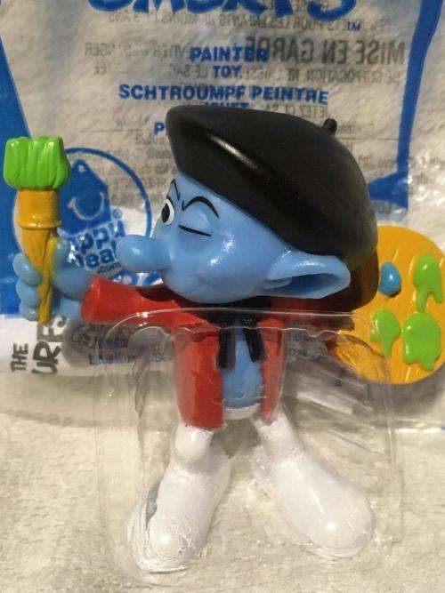 McDonalds - Painter - The Smurfs  2011 (Canadian McDonalds Release)
