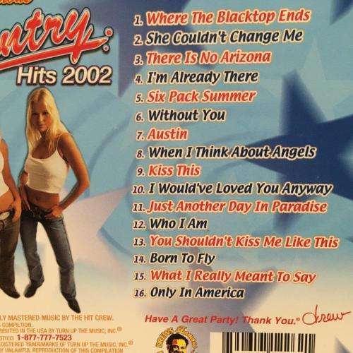 CD - Drew`s Famous - Country Hits 2002