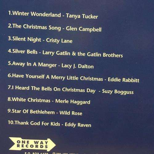 CD - Tanya Tucker Eddie Rabbitt Larry Gatlin - Christmas Country Style