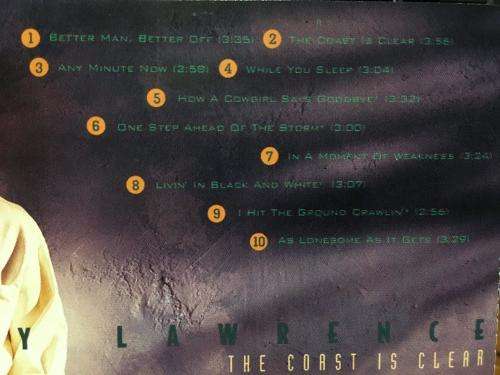 CD - Tracy Lawrence - The Coast Is Clean