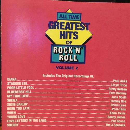 CD - All Time Greatest Hits Of Rock `n` Roll Volume 2