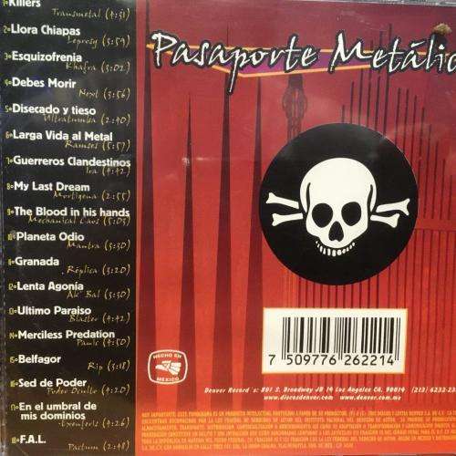 CD - Pasaporte Metalico Volume 1  (New Sealed)