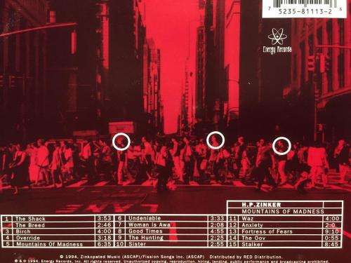 CD - H.P.Zinker - Mountains of Madness