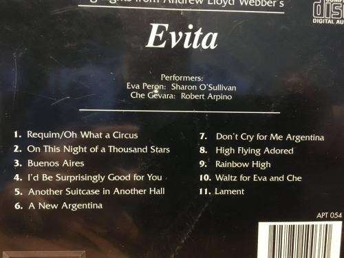 CD - Evita - Highlights from Andrew Lloyd Webber`s  (New Sealed)