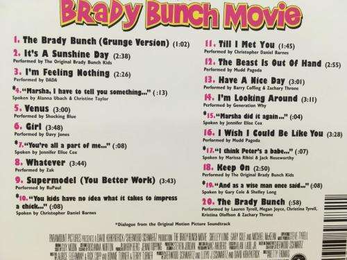 CD - The Brady Bunch - Original Motion Picture Soundtrack