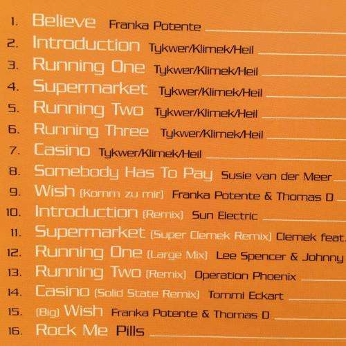 CD - Run Lola Run - Original Motion Picture Soundtrack