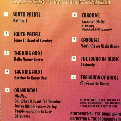 CD - Rogers & Hammerstein - The Best of