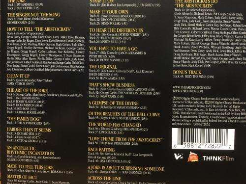 CD - The Aristocrats - Audio Companion To The Film