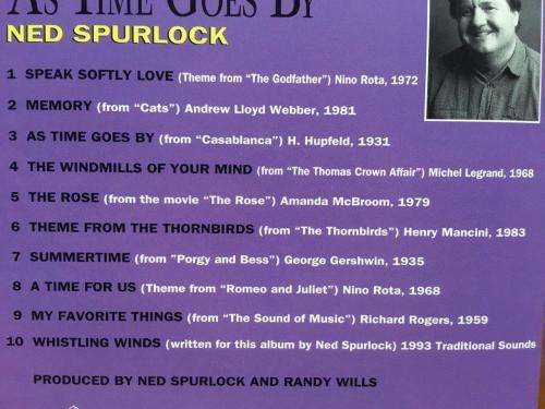 CD - Ned Spurlock - As Time Goes By