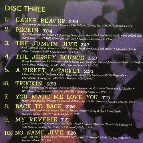 CD - Lets Swing Disc three