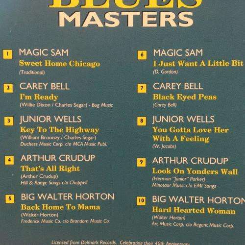 CD - Chicago Blues Masters