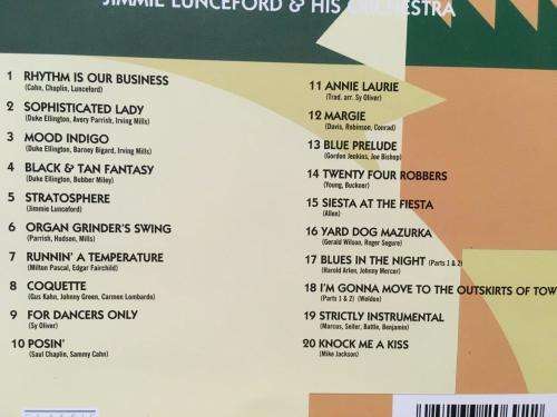 CD - Jimmie Lunceford & His Orchestra