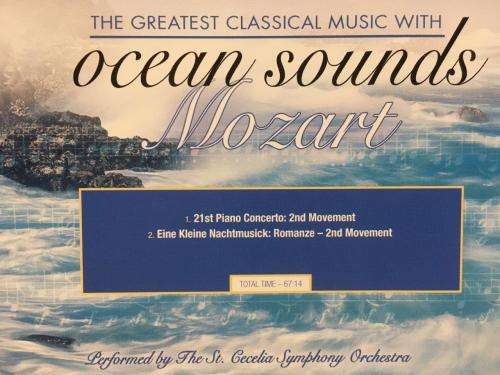 CD - The Greatest Classical Music With Ocean Sounds - Mozart