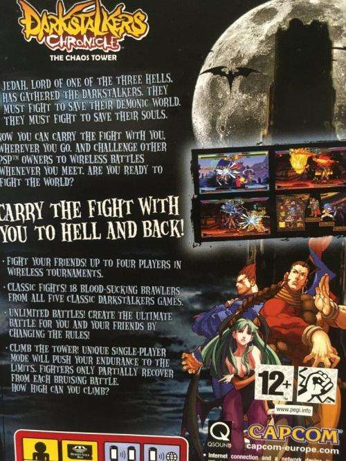 PSP - Darkstalkers Chronicle The Chaos Tower