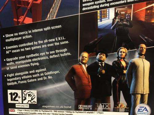 PS2 - GoldenEye Rogue Agent 007 James Bond